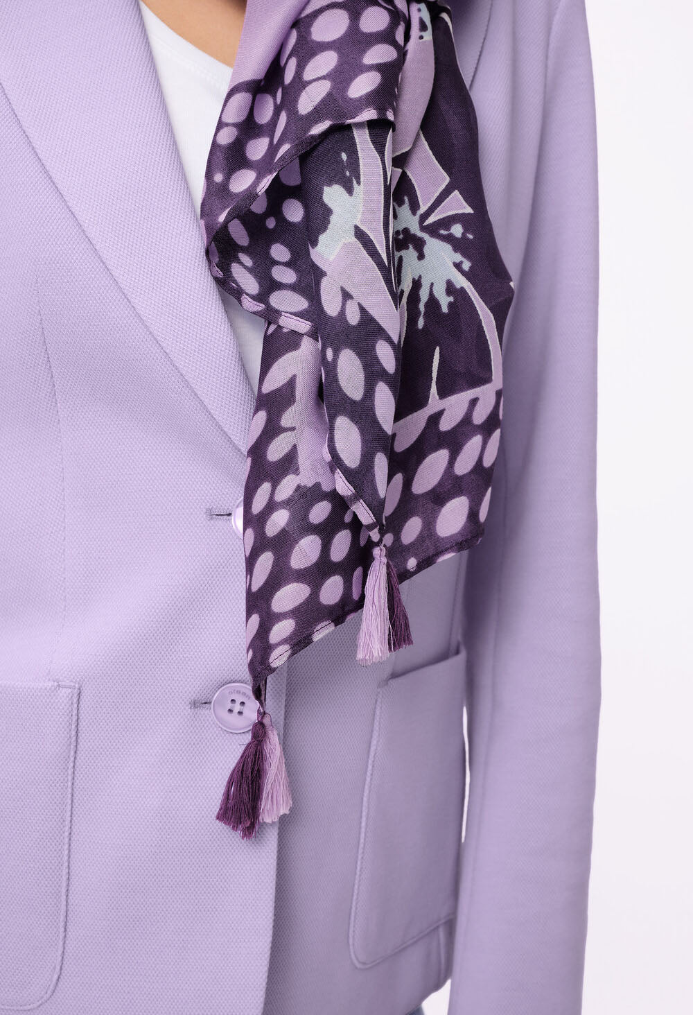 Floral Print Scarf