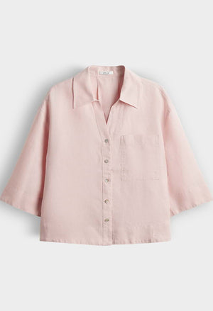Flippa Loose Fit Linen Blouse