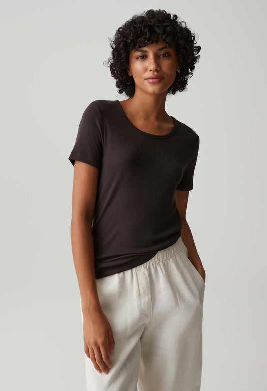 Fine ribbed T-Shirt