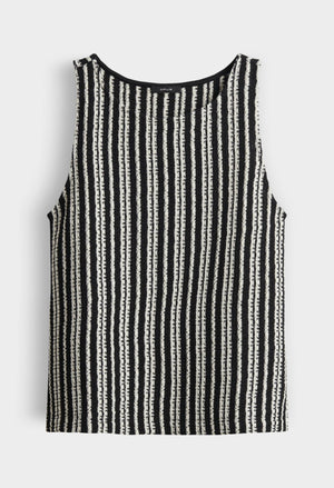 Imesa Striped Knit Top
