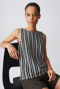Imesa Striped Knit Top