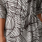 Wenria Botanical Flowing Dress