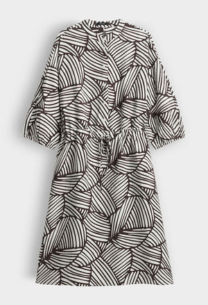 Wenria Botanical Flowing Dress
