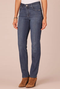 "Ab"solution® High Rise Straight Leg Jeans