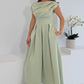 Betty Asymmetric Midi Dress