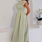 Betty Asymmetric Midi Dress