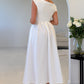 Betty Asymmetric Midi Dress