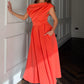 Betty Asymmetric Midi Dress
