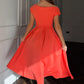 Betty Asymmetric Midi Dress