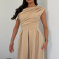 Betty Asymmetric Midi Dress