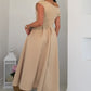 Betty Asymmetric Midi Dress