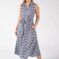 Emilia Floral Print Shirt Dress