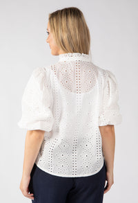 Flora Broderie Anglaise Blouse