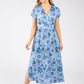 Kiki Floral Print Midi Dress