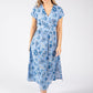 Kiki Floral Print Midi Dress