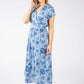 Kiki Floral Print Midi Dress