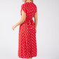 Kiki Polka Dot Midi Dress