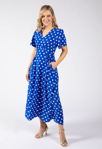 Zoe Polka Dot Midi Dress