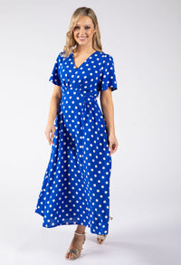 Zoe Polka Dot Midi Dress