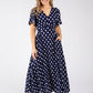 Zoe Polka Dot Midi Dress
