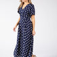 Zoe Polka Dot Midi Dress