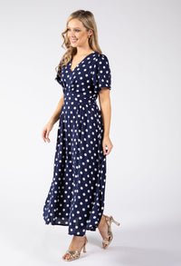 Zoe Polka Dot Midi Dress