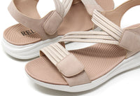 Crossover Strap Sandal