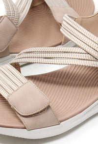 Crossover Strap Sandal