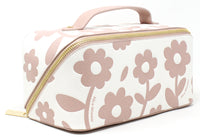 Large Floral Travel Make-Up Bag