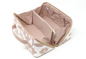 Large Floral Travel Make-Up Bag