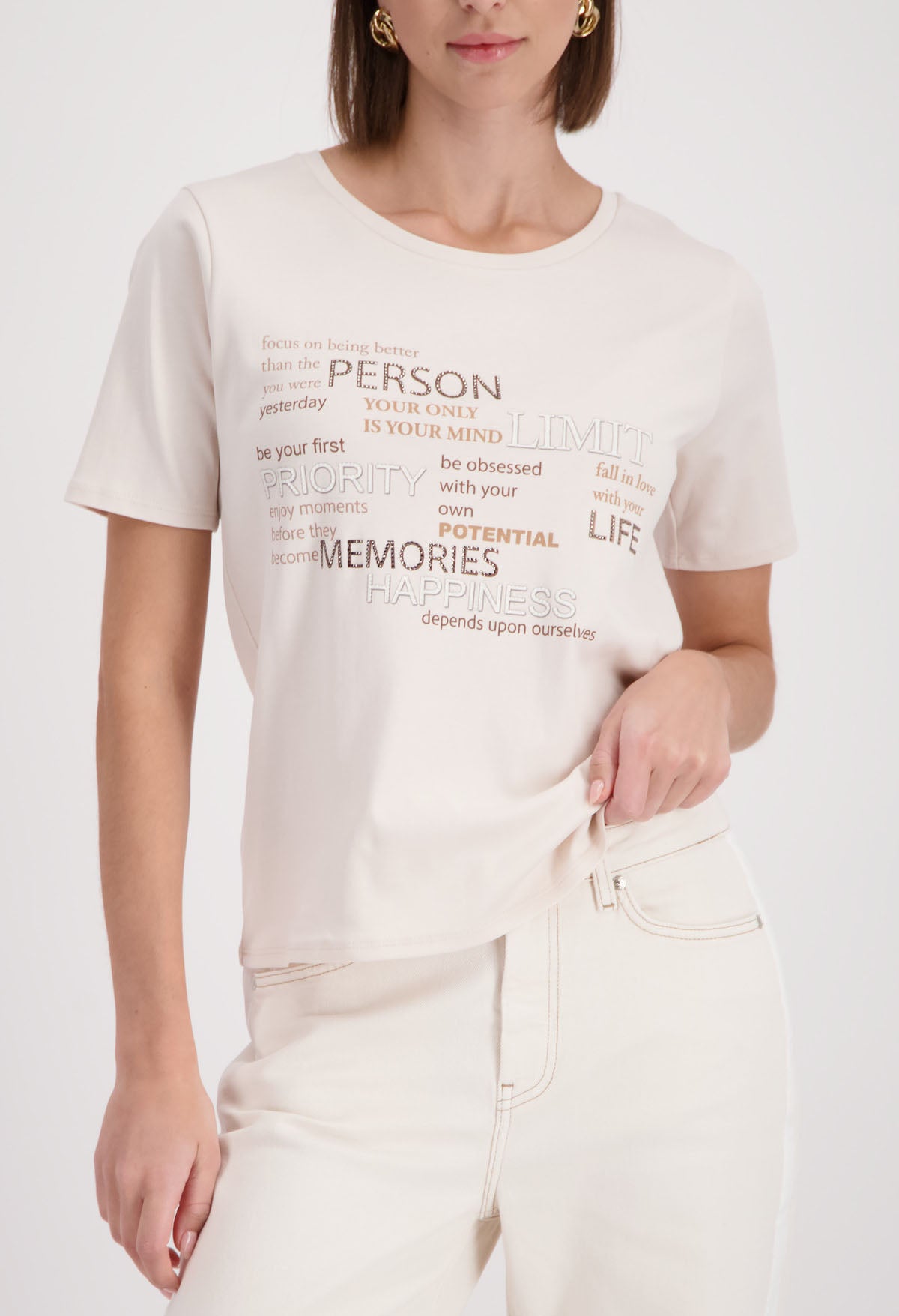 Diamante Detail T-Shirt