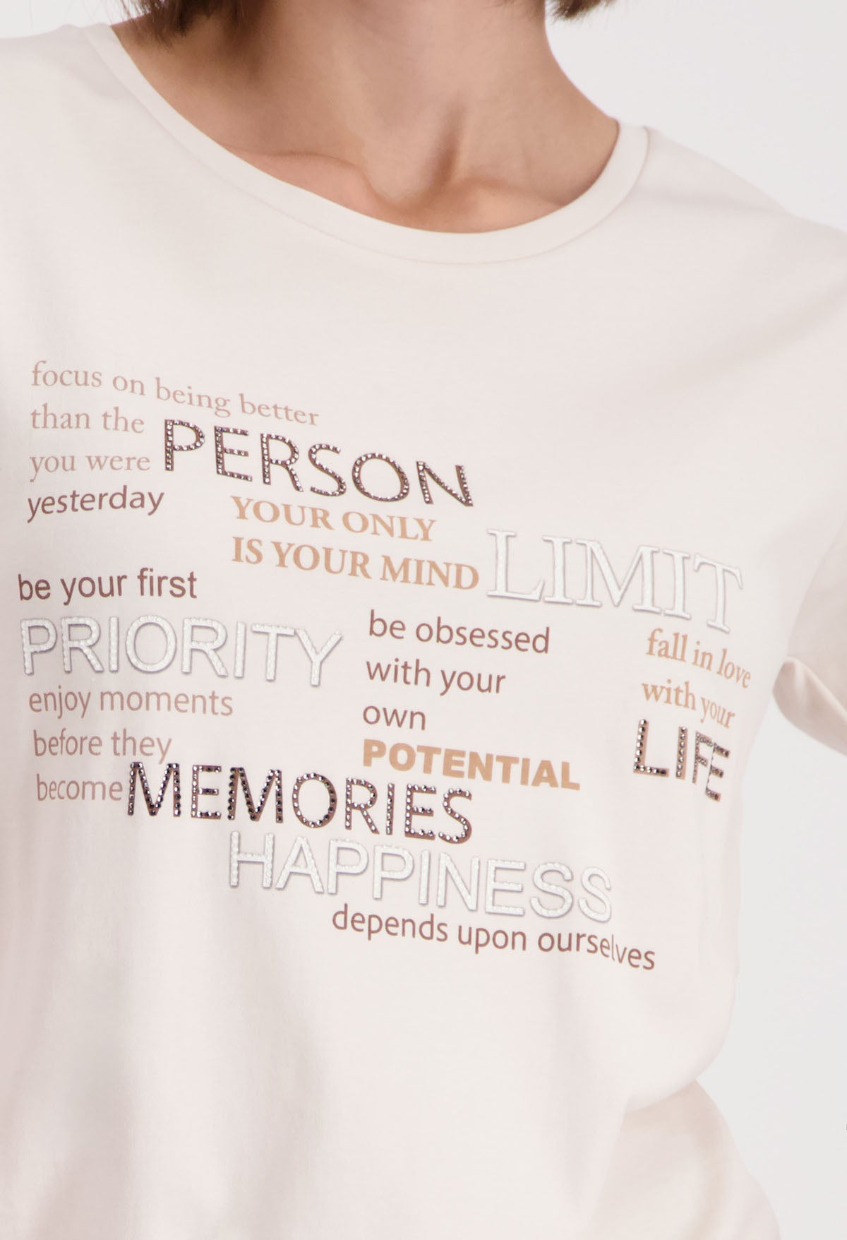 Diamante Detail T-Shirt