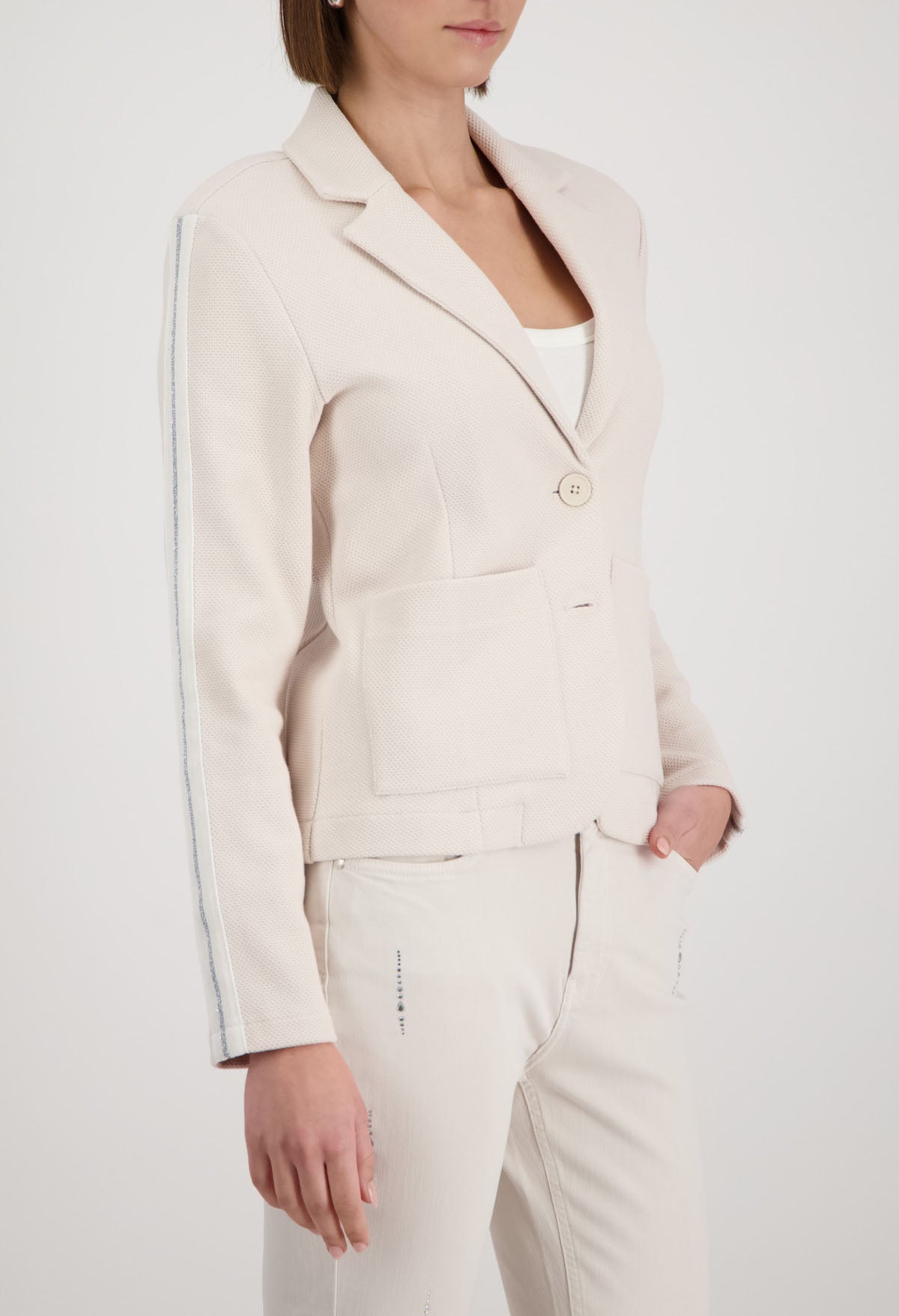 Stripe Detail Blazer