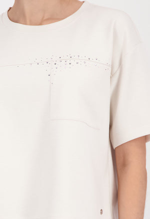 Diamante Detail Top