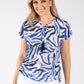 Dreams Zebra Fine Knit Top