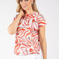 Dreams Zebra Fine Knit Top