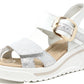 Buckle Detail Wedge Sandal