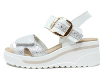 Buckle Detail Wedge Sandal
