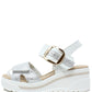 Buckle Detail Wedge Sandal