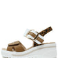 Buckle Detail Wedge Sandal