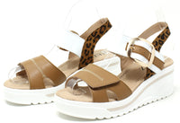 Buckle Detail Wedge Sandal