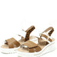 Buckle Detail Wedge Sandal