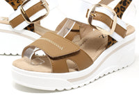 Buckle Detail Wedge Sandal