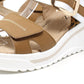 Buckle Detail Wedge Sandal