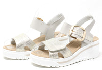 Buckle Detail Wedge Sandal