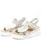 Buckle Detail Wedge Sandal