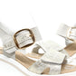 Buckle Detail Wedge Sandal