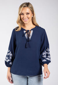 Tassel Detail Blouse