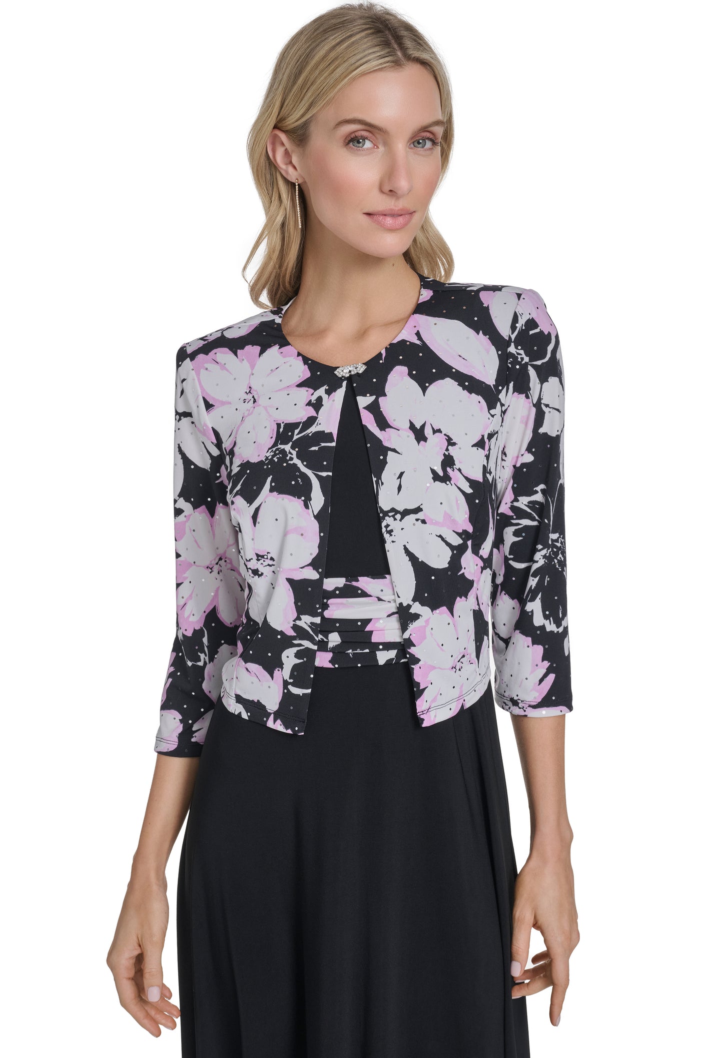 2 Piece Floral Midi Dress