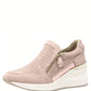 Bianca Side Zip Wedge Trainer